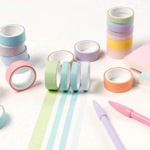 China Adhesive Scrapbooking DIY Craft Gift Decorative Washi Tape Masking Washi Tape factory