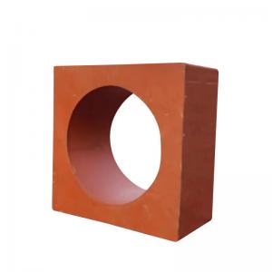 China Red Decoration Wall Ventilation Ceramic Hollow Bricks For Garden Fences on sale