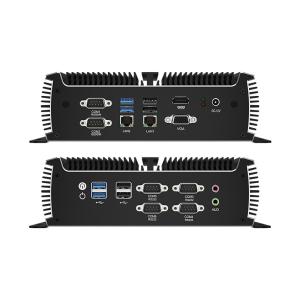 China Intel Core i5 5200U Fanless PC With Dual LAN 6 COM And DDR4 RAM Up To 32G on sale