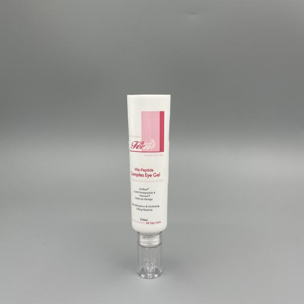 Customized Color Empty Squeeze Tubes 20ml 40ml Clear Cap Diameter 25mm for Eye Gel