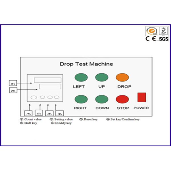 800kg Package Testing Equipment Double Wing Drop Test Machine For Free Fall Test