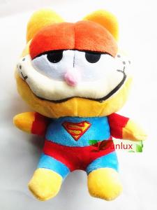 China stuffed Garfield plush toy cat cool model have shine words bright looks loverly model for factory