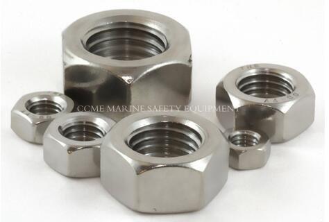 China 1/2′′ 3/4′′3/8′′nut Brass Pipe Fitting Hex Nut Brass Fasteners Hex Lock Nut factory