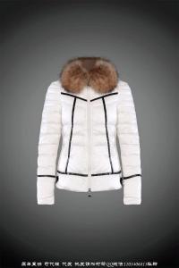 China designer moncler women down jacket with big raccoon fur factory