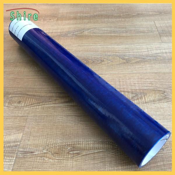 China Light Blue Color Self Adhesive Protective Film , Surface Protection Film Roll For Window Glass factory