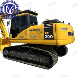 China PC200-7 Used Komatsu Excavator 97% New Used Crawler Excavator 20 Ton factory