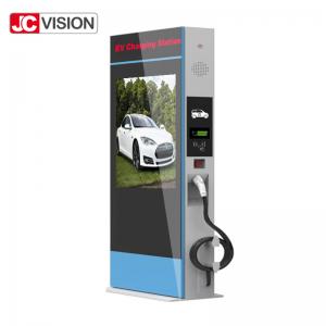 China JCVISION LCD Advertising Display Digital Signage Poster For EV Charging Station Pile on sale