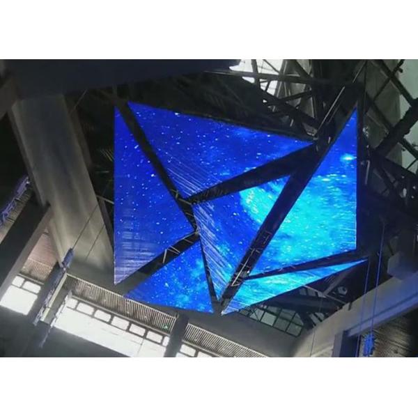 P3.91 Transparent LED Screens Dustproof HD Digital Signage SMD1921