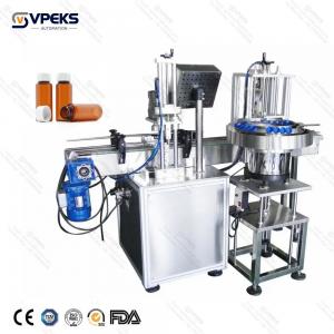 China 30-40 Bottles/Min Bottle Capping Machine Theli Packing Machine With 2-12 Filling Nozzles factory