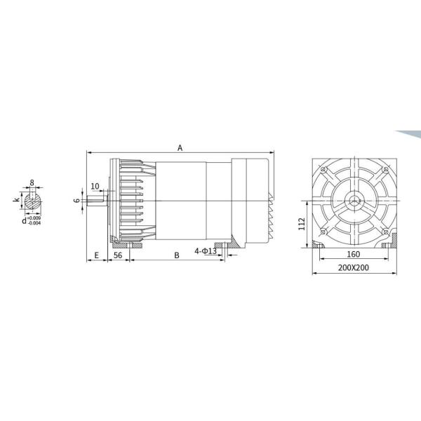 2KW 3KW High Output Alternator 100% Copper Wire Structure Highly durable