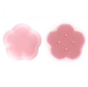 China Flower IPX6 Waterproof Silicone Electric Facial Cleanser 180mAh on sale