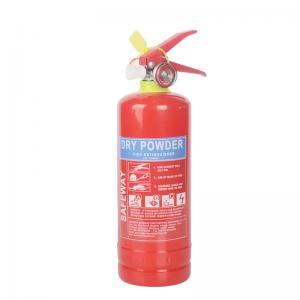 China SAFEWAY Wide Use 0.9mm Thick 1kg Powder Fire Extinguisher Abc factory