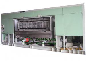 China 6000Pcs / Hour Fully - Auto Egg Tray Machine Fruit Trays Use factory