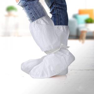 China Wholesale Thickened Boot Cover Disposable Long Sleeve Leg Cover PE PP CPE Disposable Waterproof Calf Leg Cast Covers factory