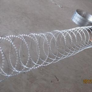 China razor wire BTO-22 CBT-65/razor barbed wire/flat razor wire factory