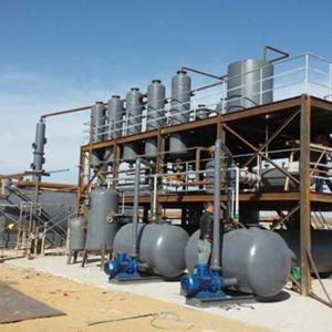 China High Capacity Waste Oil Distillation Equipment for Diesel and Base Oil Production factory