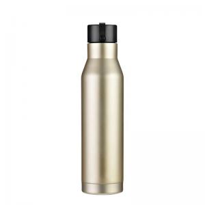 China 26oz hot sale gold gym sport vacuum insulated stainless steel water bottle on sale