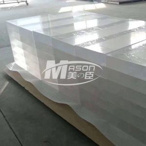 China 100% Pure Cast PMMA Thick Plexiglass Sheet Acrylic Fish Aquarium Swimming Pool factory