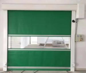 China High Security Transparent Fast Roller Shutter Doors Galvanized Steel Warehouse factory