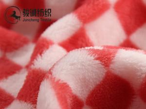 China Polyester flannel fleece Fabric/Lining /Terry Fabric/Warp Knitted Fabric bedding fabric on sale