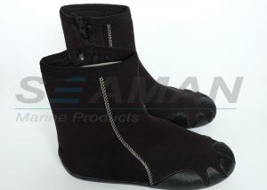 China New design light weight hi top 4mm super stretch Neoprene wet suit boots factory