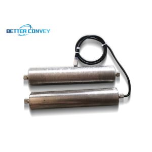 China Friction Drive AC 380V 60mm Rubberized Drum Motor With Grooves on sale