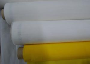 China 50 Inch Polyester Silk Screen Printing Mesh 60 Micron With 40 Thread Diameter factory