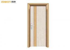 China Residential Acoustic Steel Bedroom Door FSC Interior Room Door factory