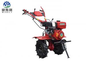 China Sturdy Small Flower Bed Tiller / Rear Tine Garden Tiller With 6L Fuel Tank Capacity factory