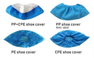 China High Quality dust-proof antiskid Disposable Non-woven Shoe Covers nonwoven Wholesale Disposable Shoe Cover factory