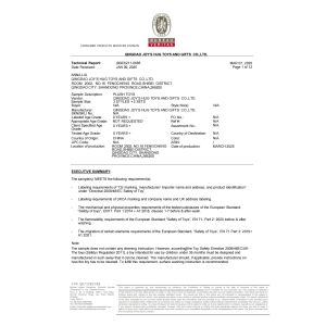 Qingdao Joy’s Hug Toys And Gifts  Co., Ltd. Certifications