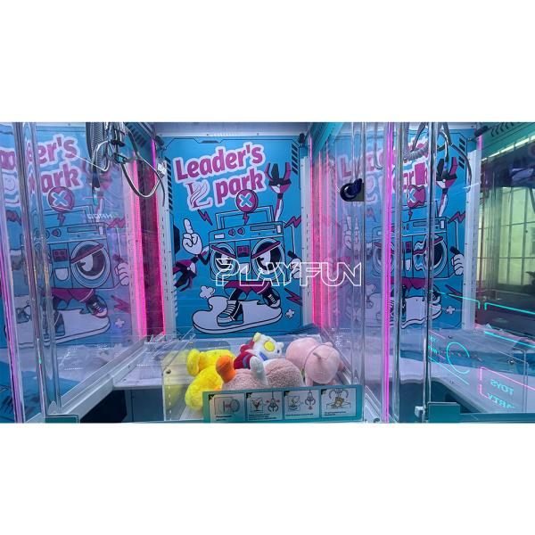 Playfun Hot Sale High Quality Top Plush Coin Operated Toy Crane Machine Dolls Catcher Claw Crane Machine