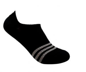 China Running Anti Skid Striped Ankle Socks , Novelty Cushioned Ankle Socks For Men factory