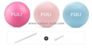 China FULI yoga ball 25cm PVC ball plastic exercise massage fitness ball factory