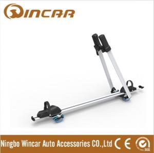 China Frame / Wheel bicycle jeep auto Adjustable Aluminum Roof Rack Bike Carrier on sale