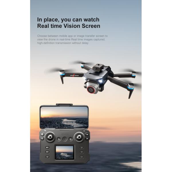 K6 Max Drone Wifi Foldable Remote Control Helicopter Perfect for Thrilling RC Dron Toy Gifts