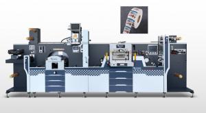 China Rotary Sticker Label Slitting Rewinding Machine High Precision factory