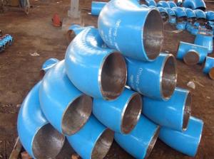 China 15CrMo P91 Alloy Steel Fittings Pipe Elbow Sand Blast on sale