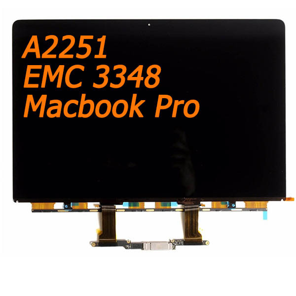 EMC 3348 Macbook Pro 13 Lcd Replacement , 2560x1600 A2251 Screen Replacement