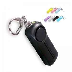 China Lightweight Mini Personal Panic Alarm Devices , 49g Self Defense Alarm Keychain factory