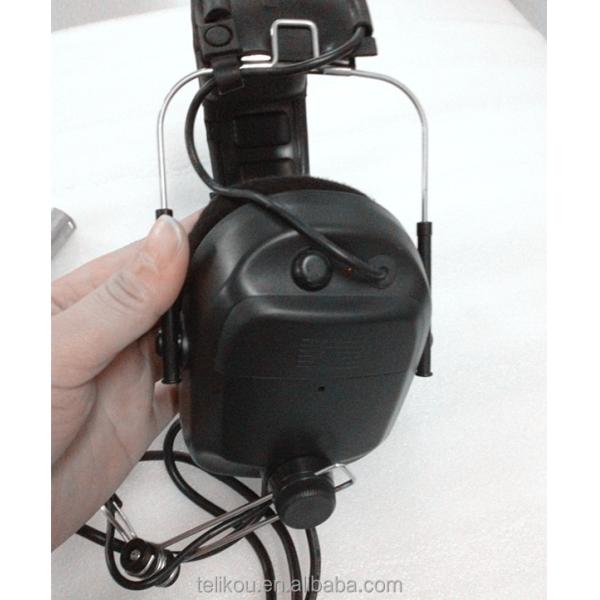 TELIKOU HD-202 XLR 5 Pin Male Single-ear Full-Duplex Wired Intercom Headset Dynamic Micrphone System Anti-Noise Headset