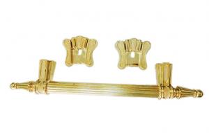 China Golden / Bronze Wholesale Coffin Handles , Coffin Fittings High Durability factory