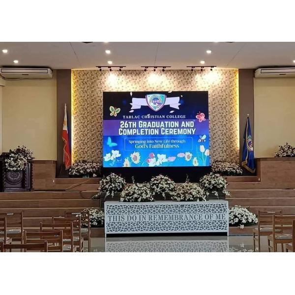 192*192mm Module Size SMD LED Screen with SMD3528 Led Standard and Aluminum Material