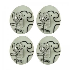 China Custom Printing Removable Hook Home Product Magnetic Sticky Hook factory