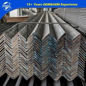 China S355jr A36 S235jr 75X75 25X25 40X 50mm Galvanized Slotted Carbon/Alloy Angle Steel Bar on sale