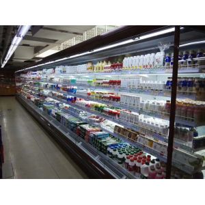 Seafood And Fresh Meat Open Display Fridge With Remote Copeland Condesning Unit
