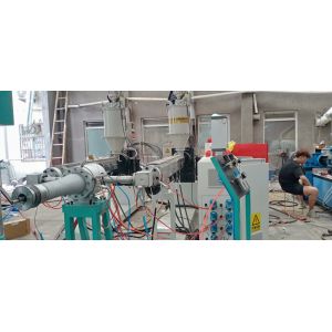 China HPVC Double Wall Dwc Pipe Manufacturing Machine CNC Finishing on sale