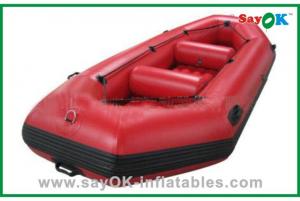 China Durable Adults PVC Rigid Inflatable Boats 3 - 8 Persons Water Park Entertainment factory