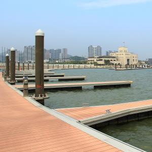 China Customized Aluminum Alloy Floating Dock Design Marine Floating Pontoon Walkway on sale
