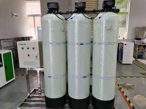 China PLC Touch Screen Industrial Commercial Filter Water Softener For Hard Water on sale